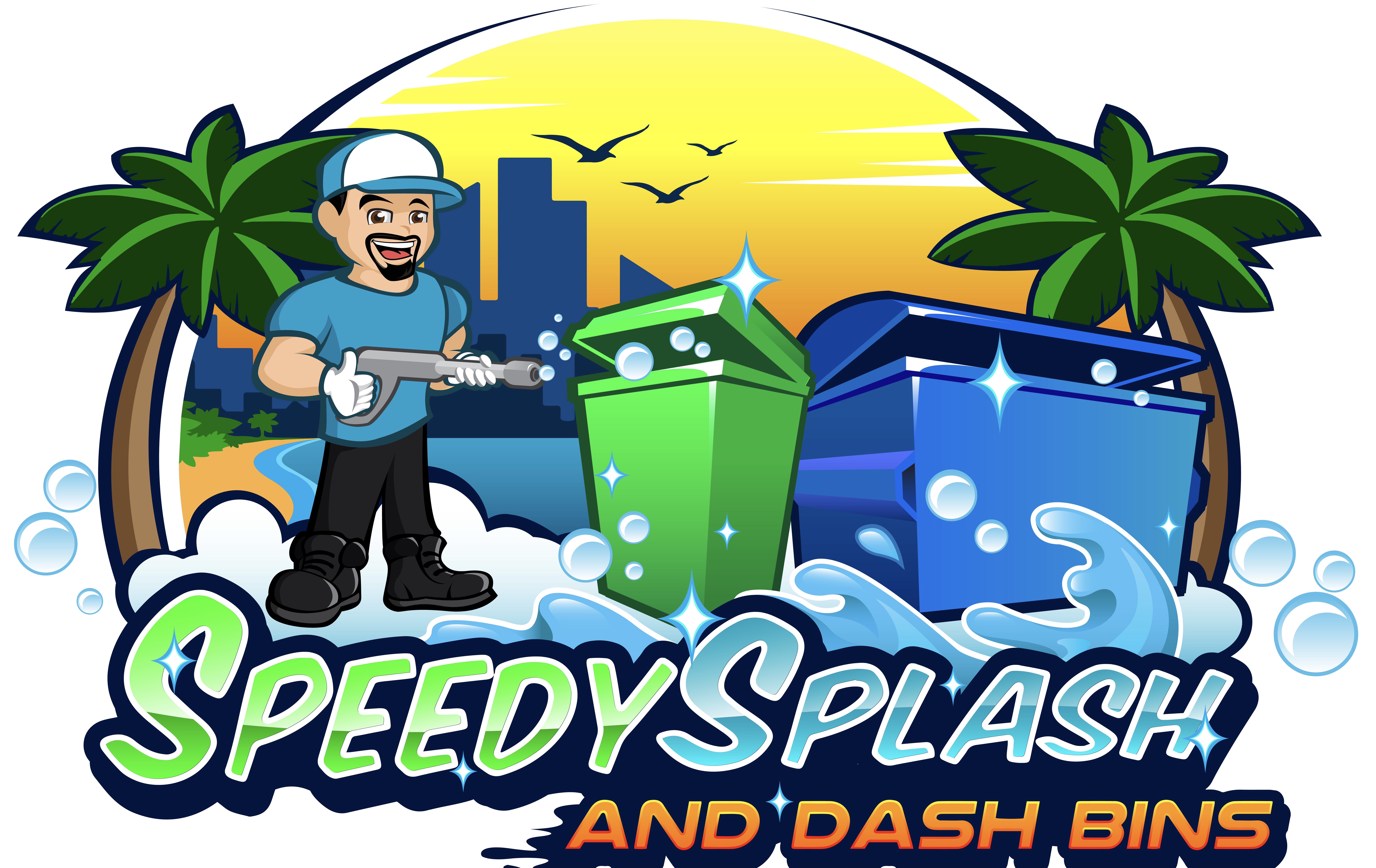 Speedy Splash And Dash Bins 