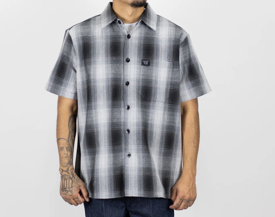 FB County Checker Flannel - Grey/Black
