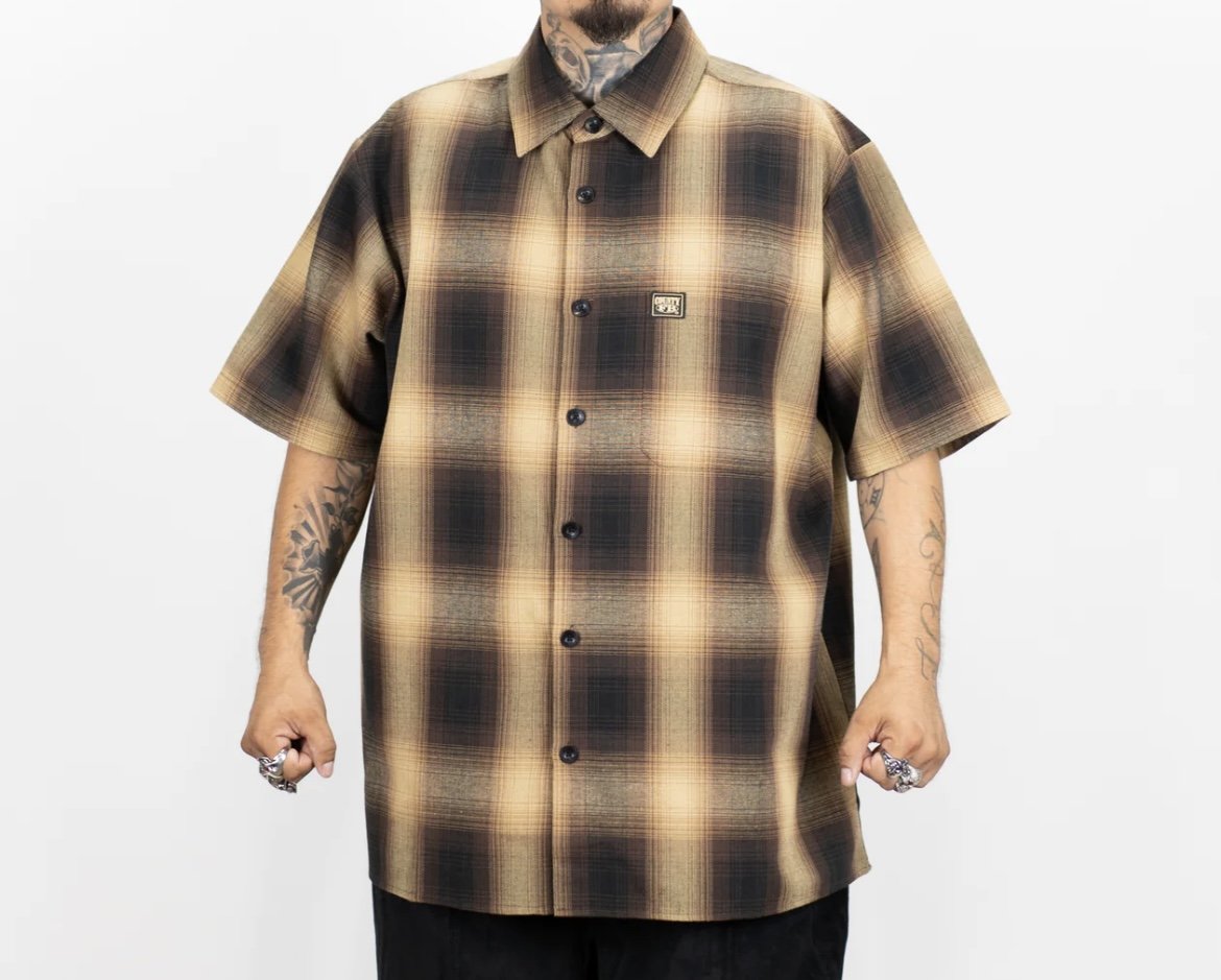 FB County Checker Flannel - Brown/Tan