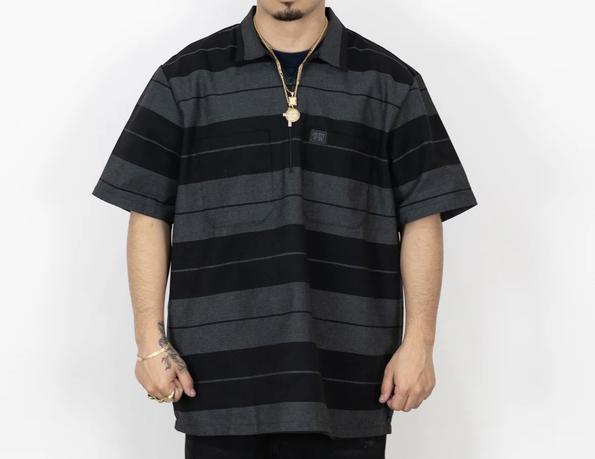 FB County Checker Zip Shirt - Charlie-Brown