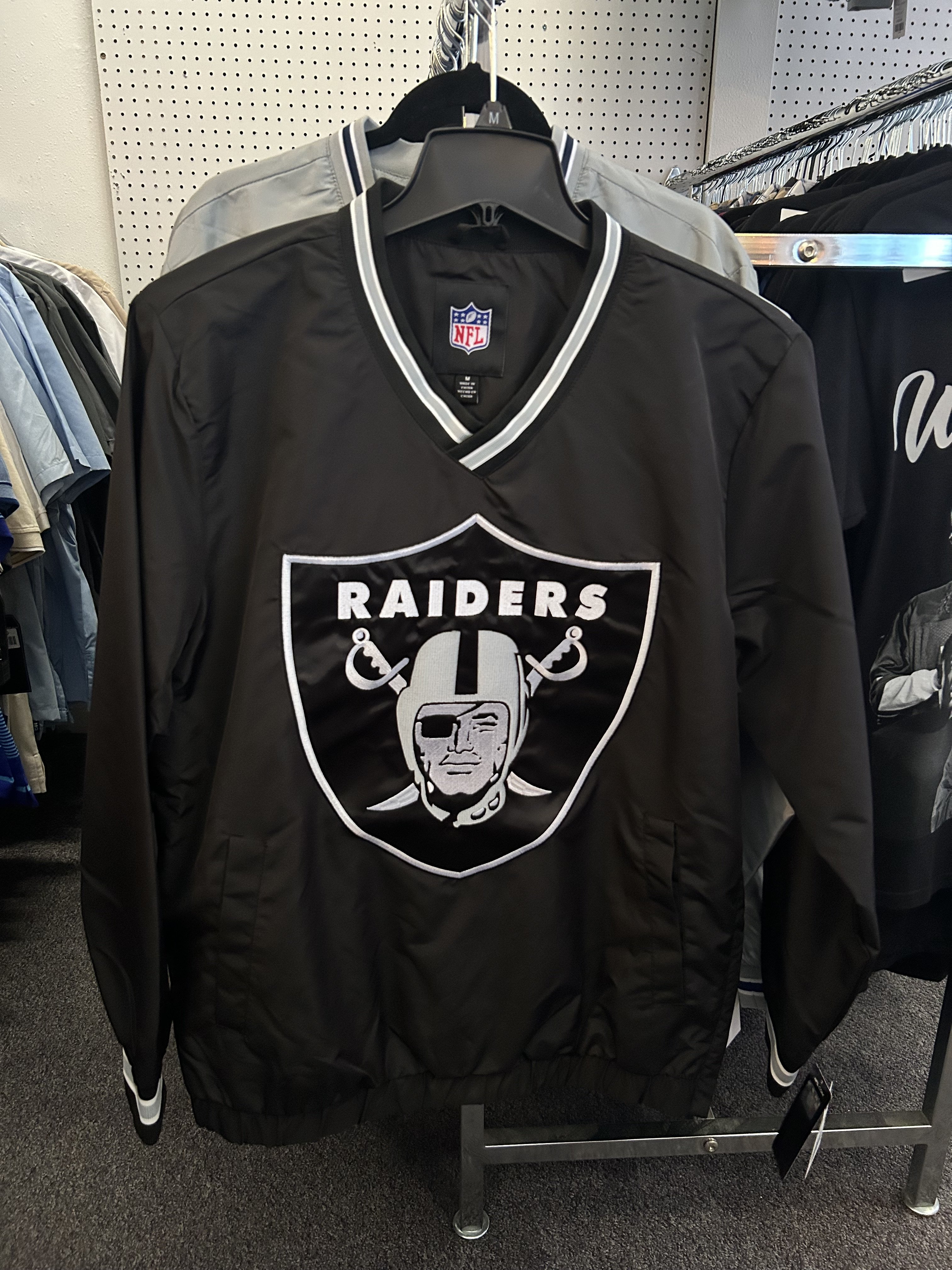 Raiders Pullover Windbreaker