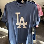 LA Dodgers T Shirt - Light Blue